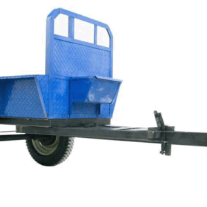 Remorcă pentru motobloc cu corp basculant: 1,0 m x 1,4 m